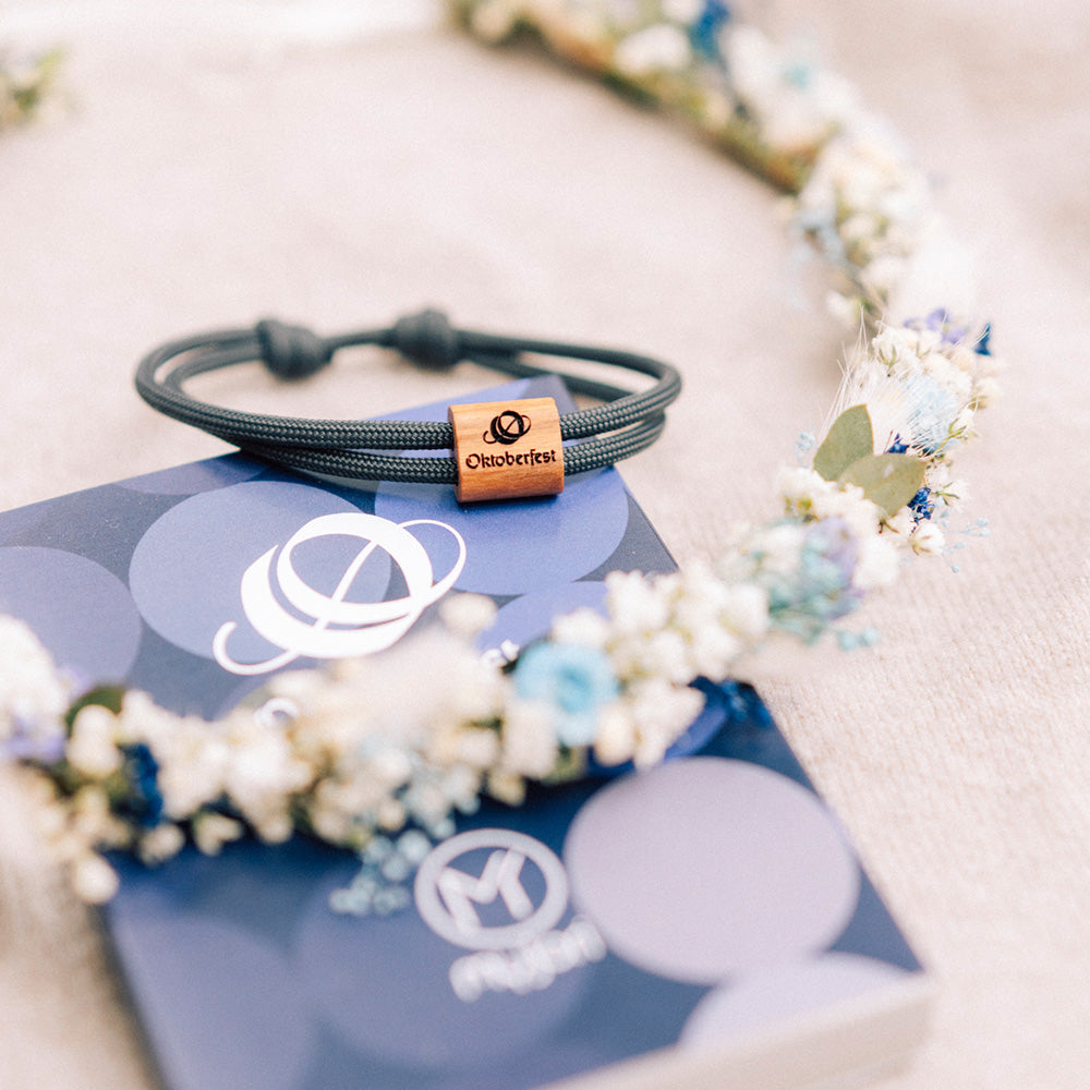 Oktoberfest™ myjori Segeltauarmband Holz