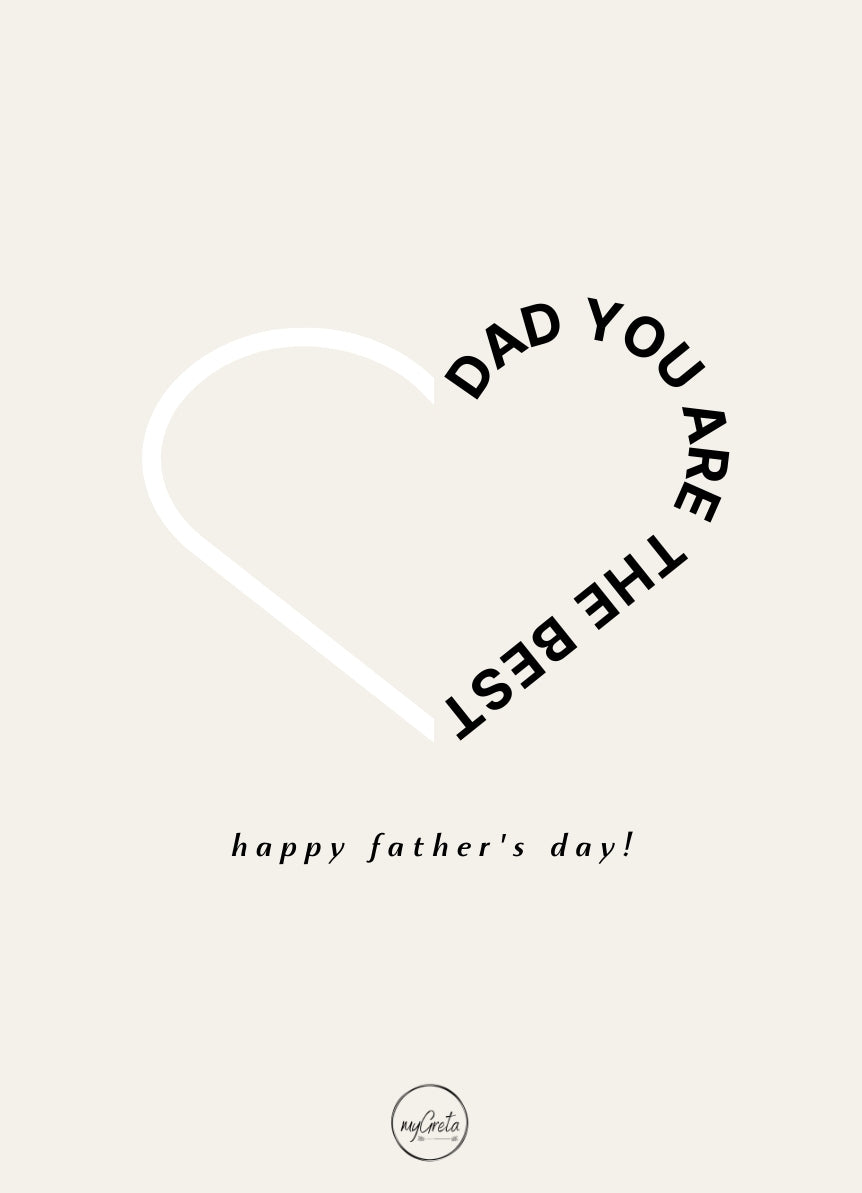 Schlüsselanhänger (5004) - Dad Herz