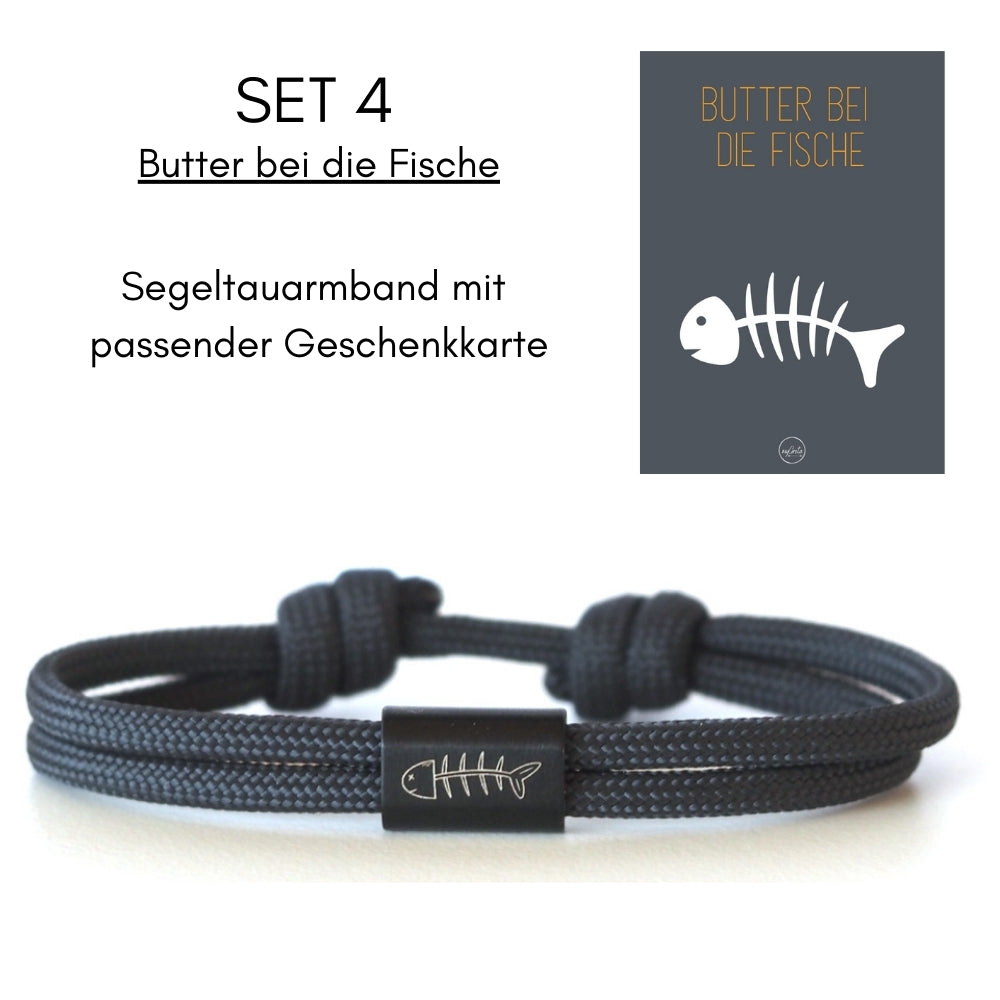 SET 4 Butter bei die Fische