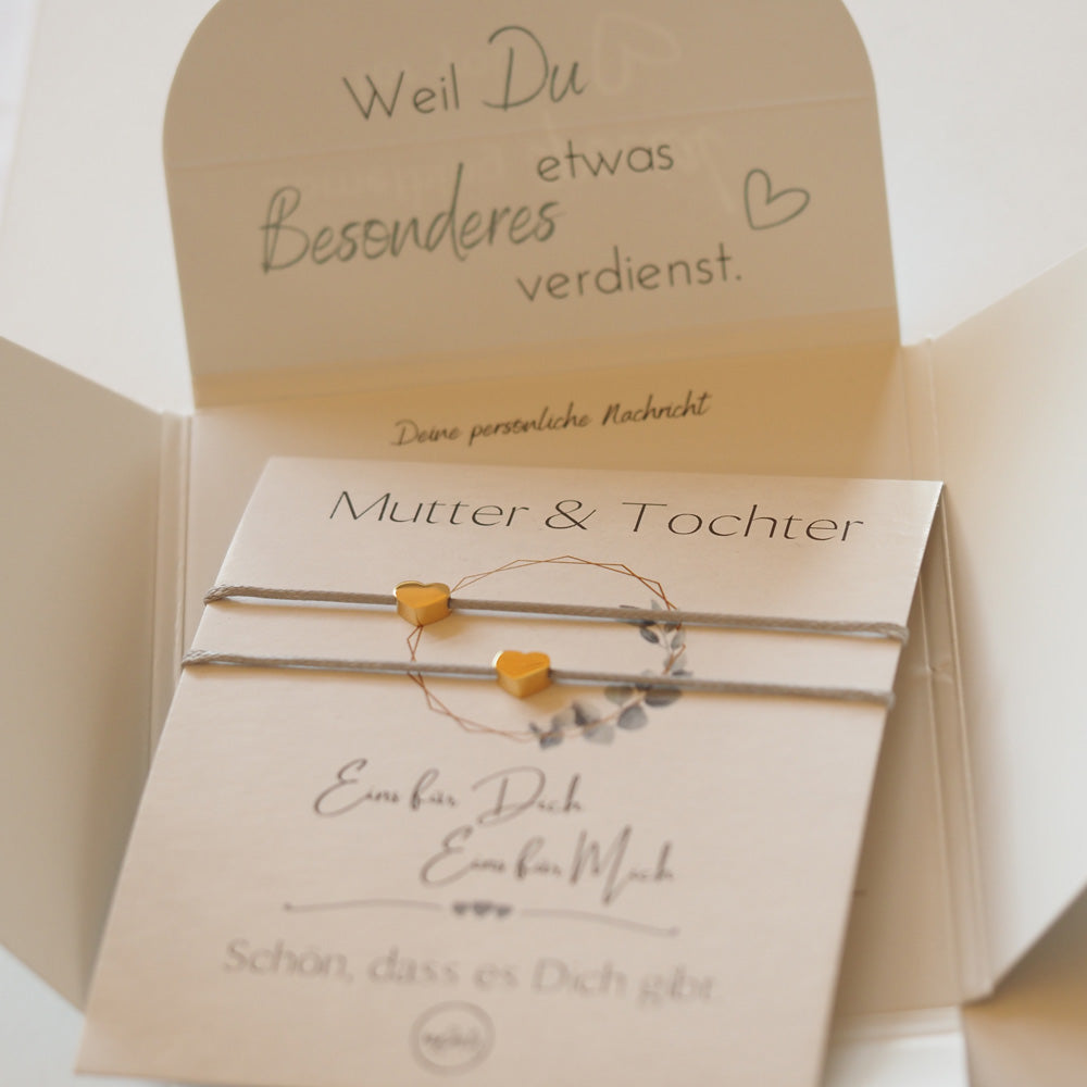 Armbändchen Mutter & Tochter / Freunde / Schwestern SETS