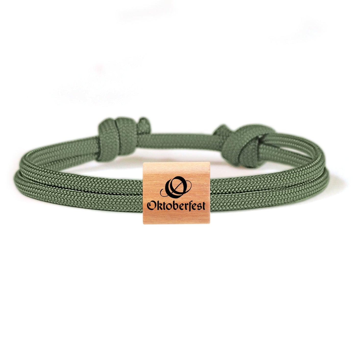 Oktoberfest™ myjori Segeltauarmband Holz
