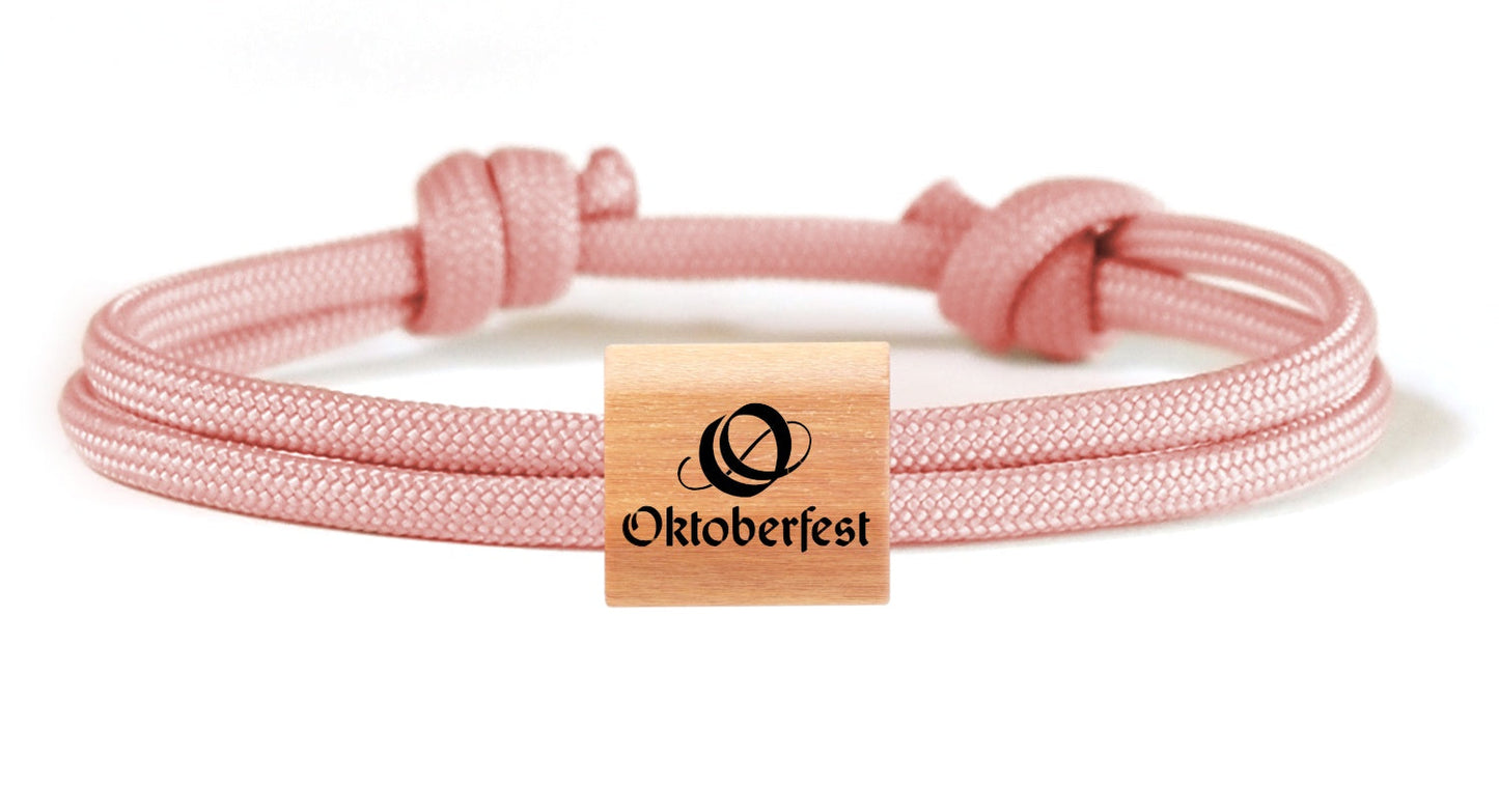 Oktoberfest™ myjori Segeltauarmband Holz
