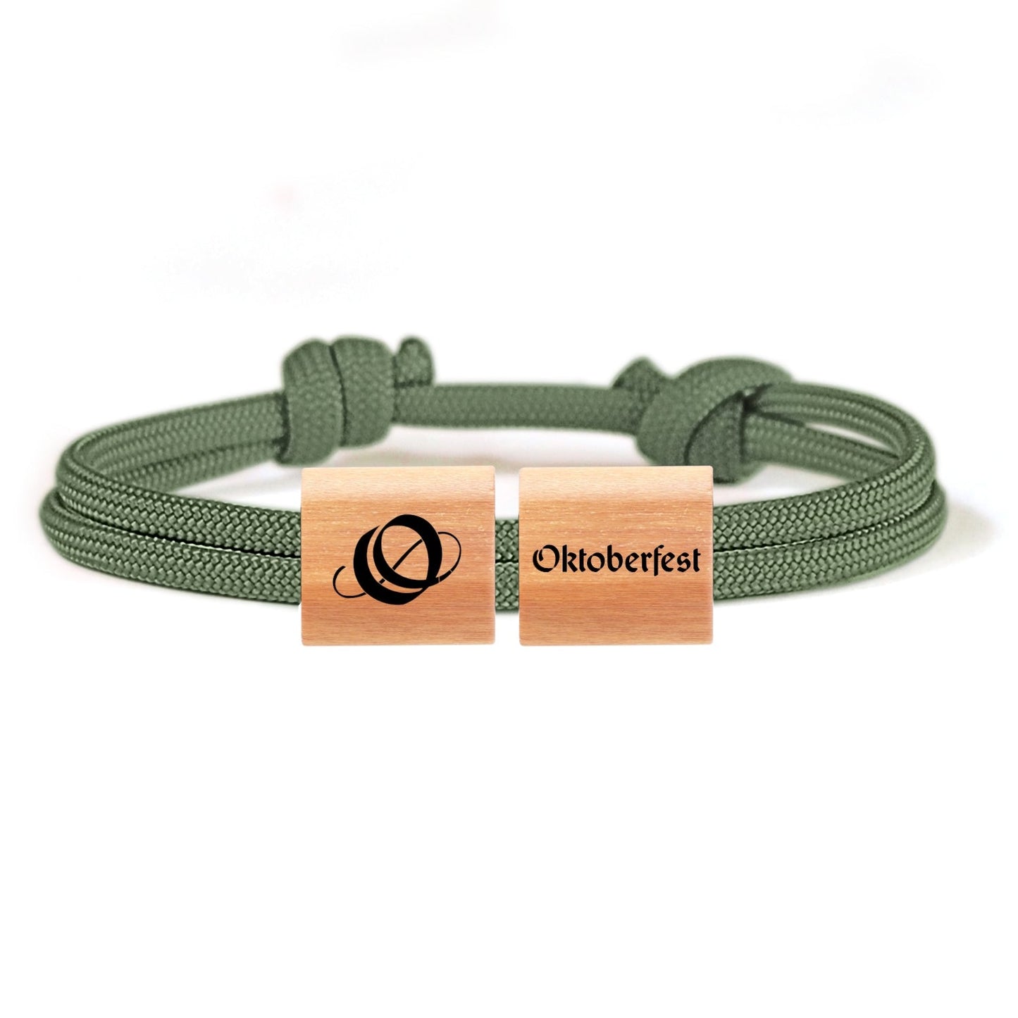 Oktoberfest™ myjori Segeltauarmband Holz duo