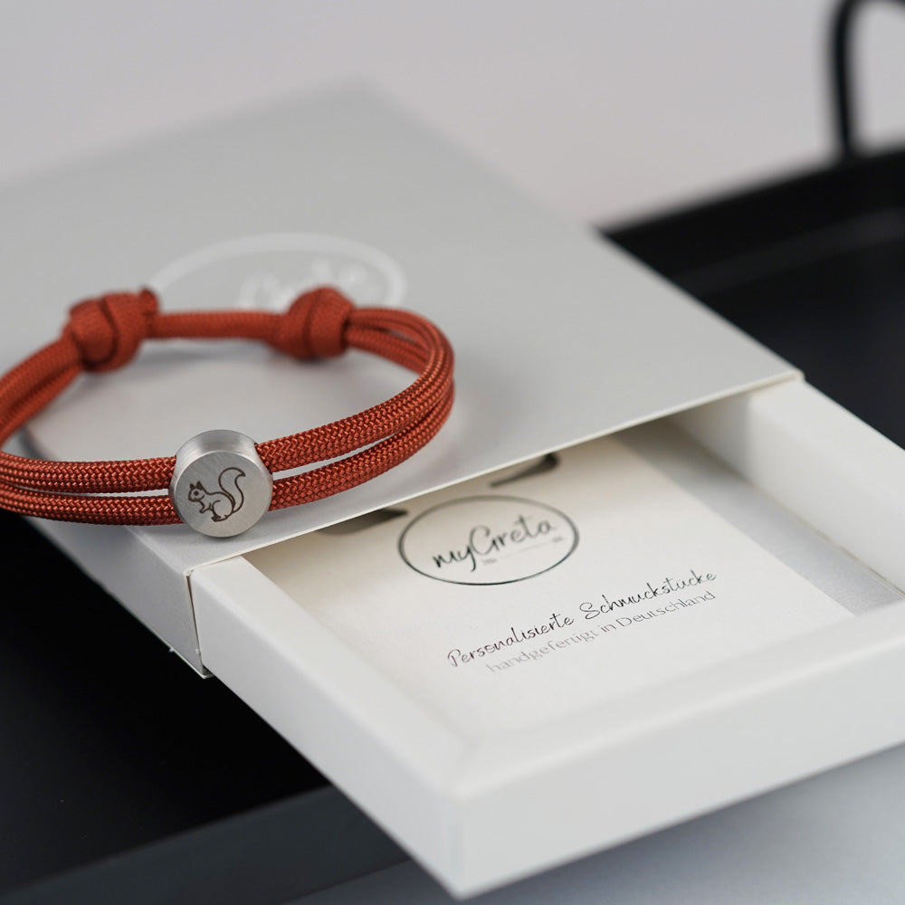 myGreta Segeltauarmband Squirrel
