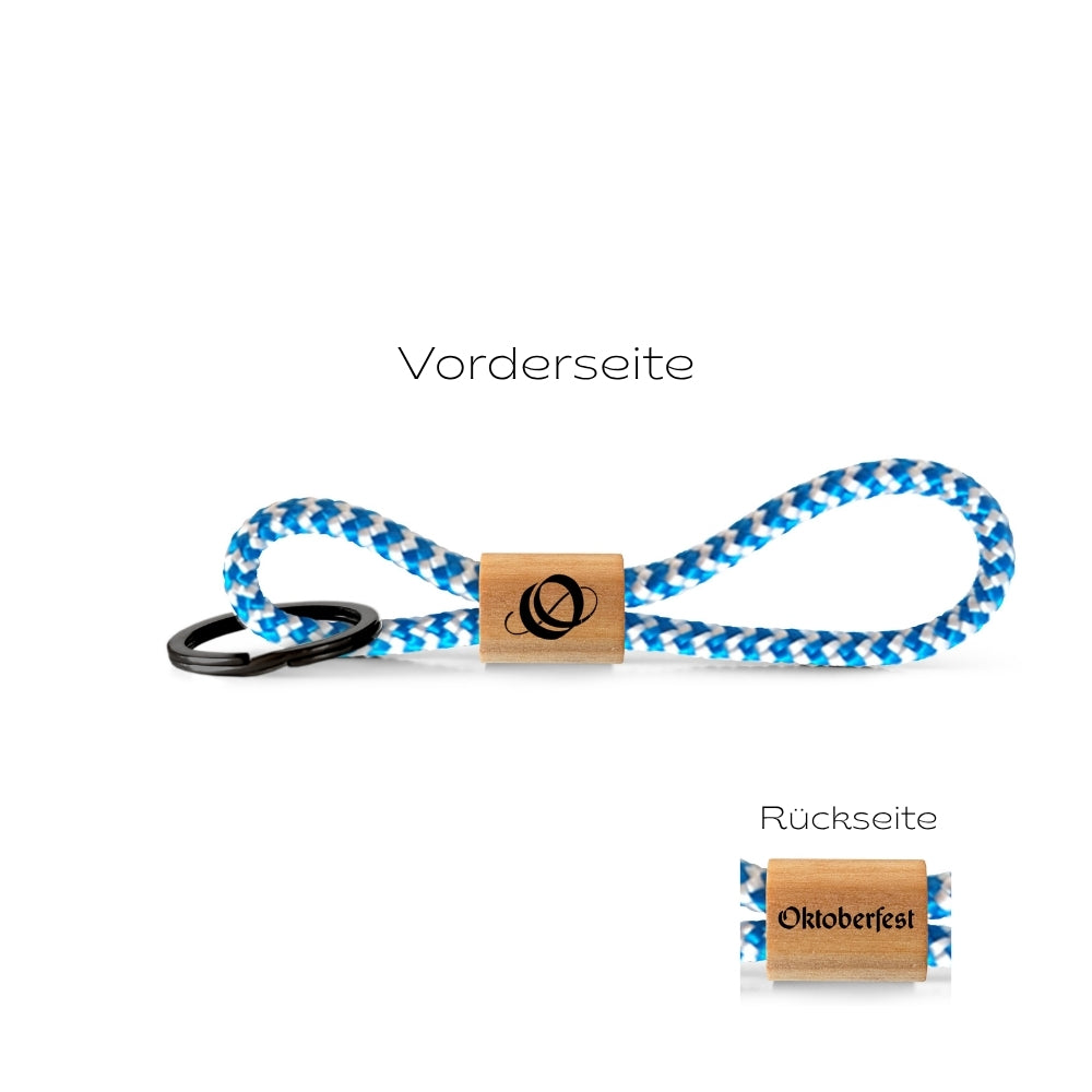 Oktoberfest™ myjori Schlüsselanhänger Holz doppelseitig