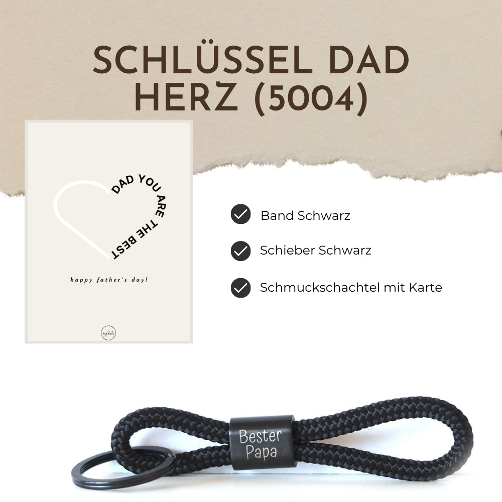 Schlüsselanhänger (5004) - Dad Herz