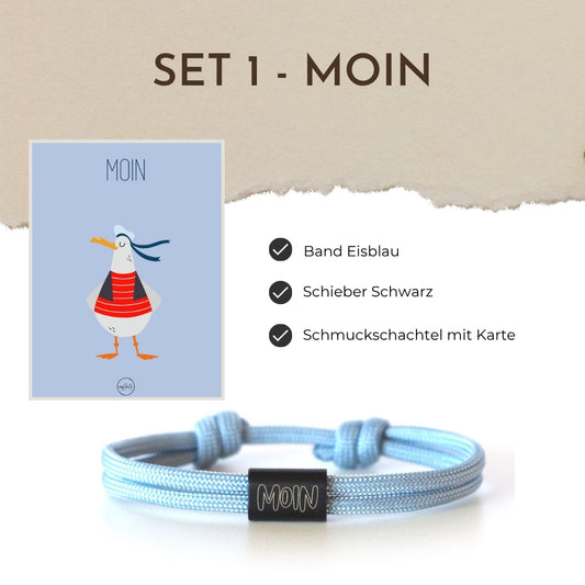 Segeltauarmband Set 1 - Moin