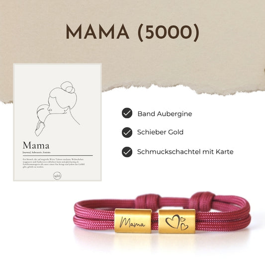 Segeltauarmband 5000 - Mama