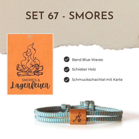 Segeltauarmband Set 67 - Smores