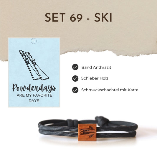 Segeltauarmband Set 69 - Ski