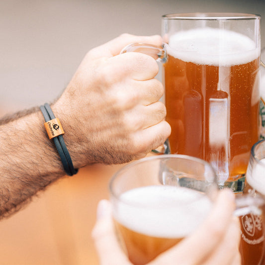 Oktoberfest™ myjori Segeltauarmband Holz