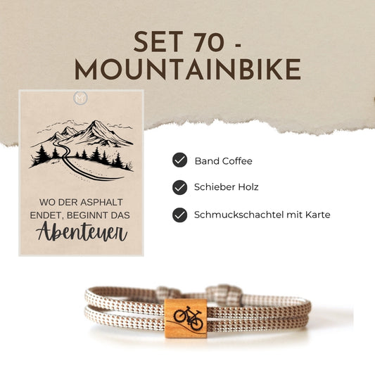 Segeltauarmband Set 70 - Mountainbike