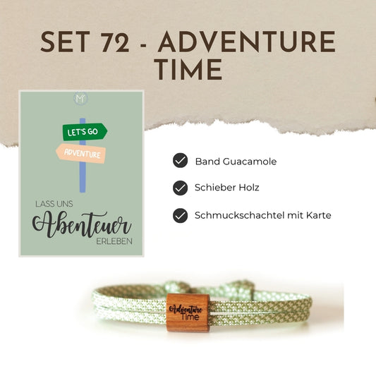 Segeltauarmband Set 72 - Adventure Time