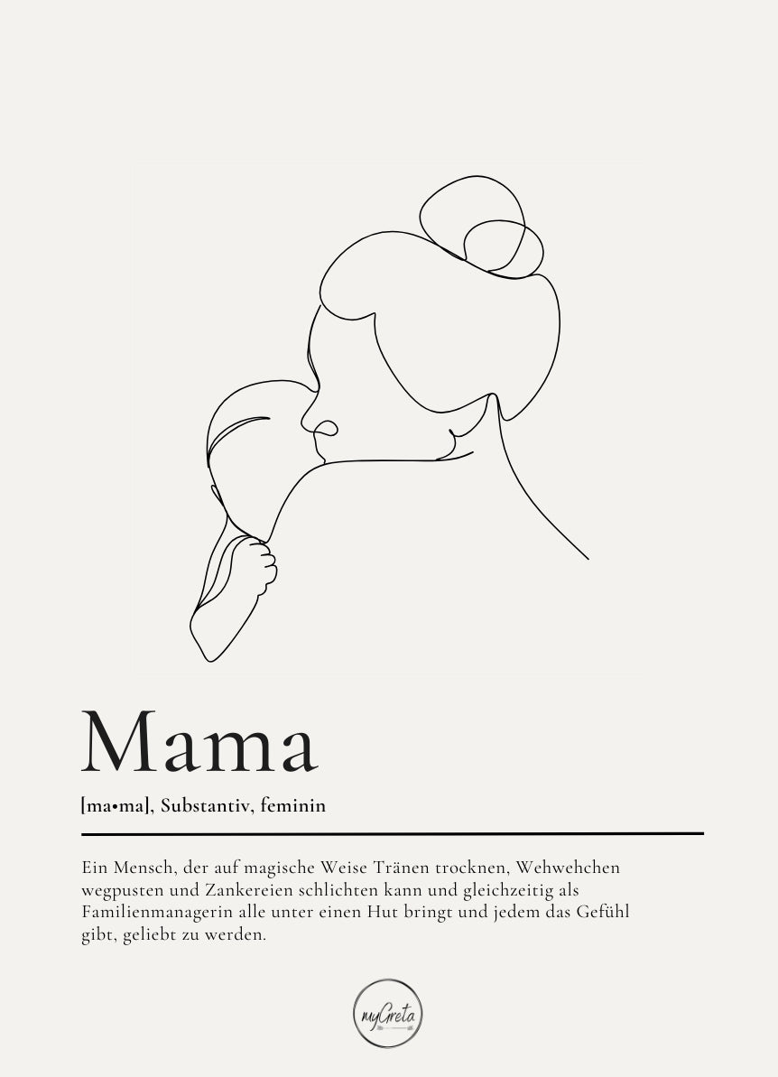 Schlüsselanhänger (5000) - Mama