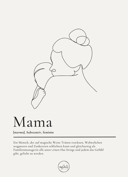 Schlüsselanhänger (5000) - Mama