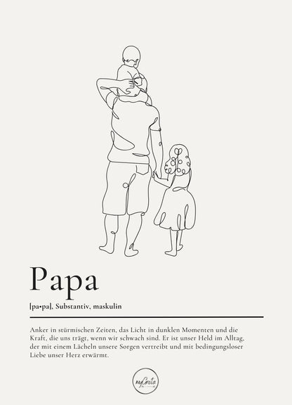 Schlüsselanhänger (5001) - Papa