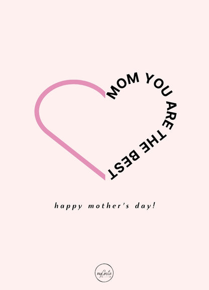 Segeltauarmband 5005 - Mom Herz
