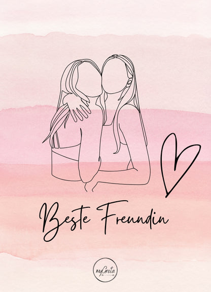 Segeltauarmband 5014 - Best Friends