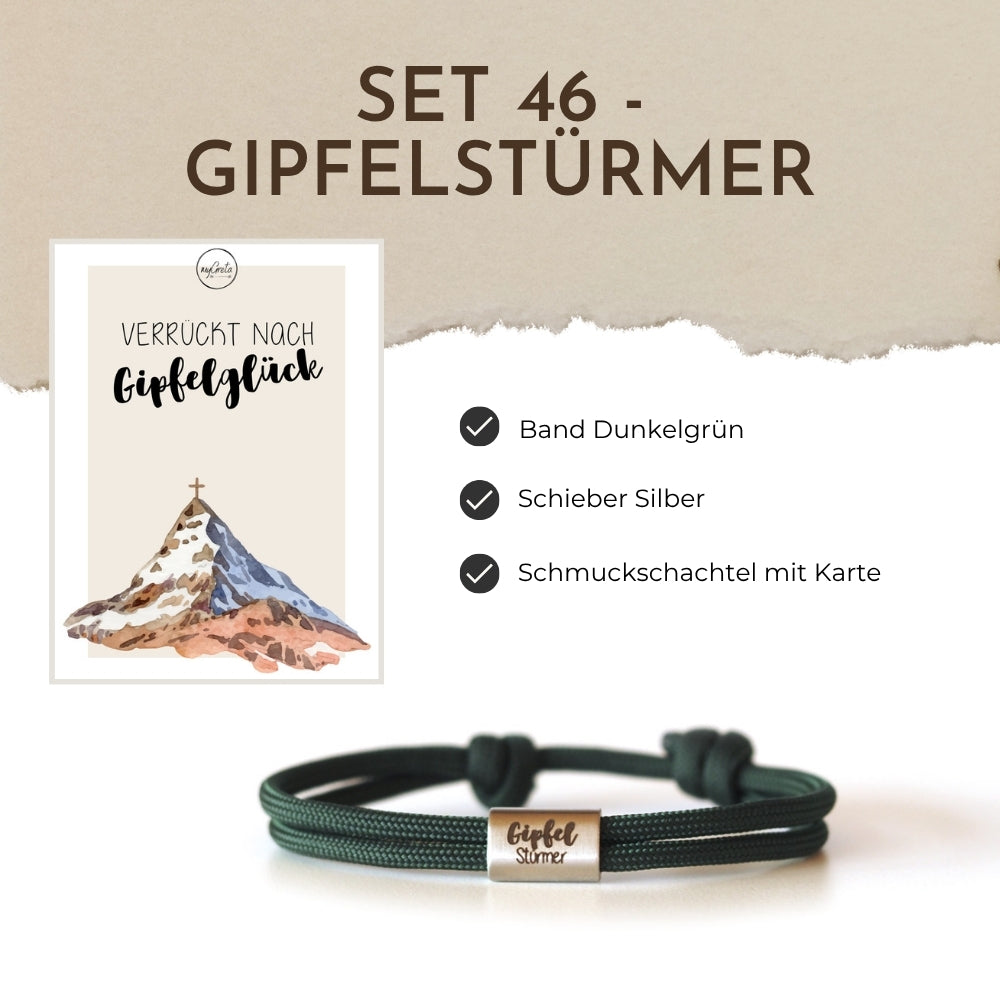 Segeltauarmband Set 46 - Gipfelstürmer