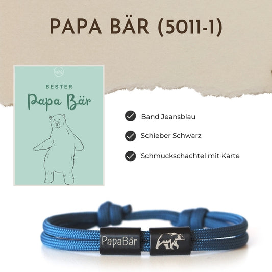 Segeltauarmband 5011-1 - Papa Bär