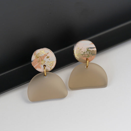 myGreta Ohrring All Beige Moon
