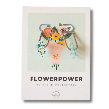 Acryl Ohrhänger Blumen