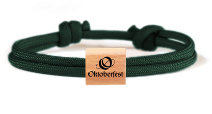 Oktoberfest™ myjori Segeltauarmband Holz