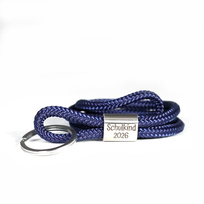 Schlüsselband 5017 - Endlich Schulkind Dino Silber