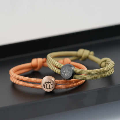 myGreta Segeltauarmband Chestnut