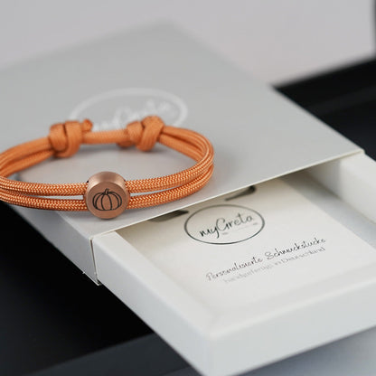 myGreta Segeltauarmband Pumpkin