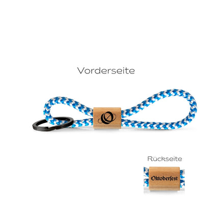Oktoberfest™ myjori Schlüsselanhänger Holz doppelseitig